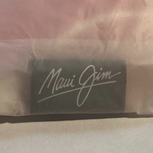 Maui Jim Aloha Collection Medium Mid Pouch Sunset Hawaiian Flowers NEW - Picture 3 of 4